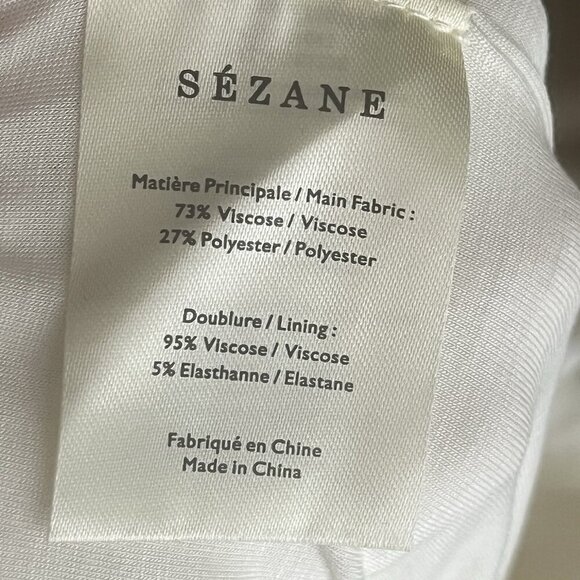 La Maille Sezane Isabelle Maxi Dress Sz XL NWT - Picture 8 of 9